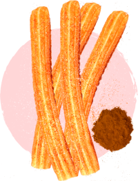 Churro-canela